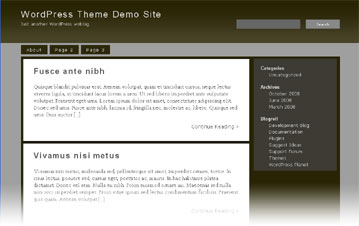 brownscale: free wp theme